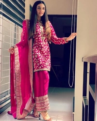  NEW KURTI-PLAZZO SET